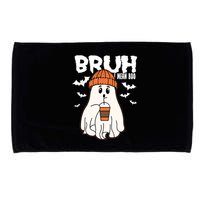 Funny Halloween Ghost Bruh I Mean Boo Microfiber Hand Towel