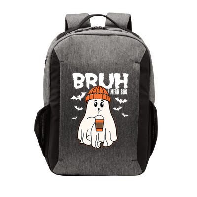 Funny Halloween Ghost Bruh I Mean Boo Vector Backpack