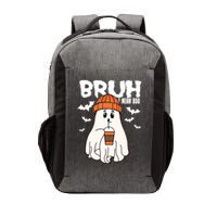 Funny Halloween Ghost Bruh I Mean Boo Vector Backpack