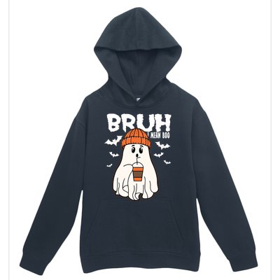 Funny Halloween Ghost Bruh I Mean Boo Urban Pullover Hoodie