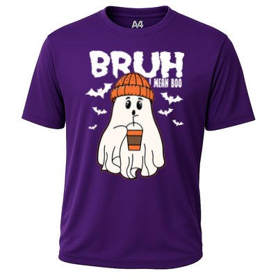 Funny Halloween Ghost Bruh I Mean Boo Performance Shirt