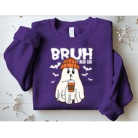 Funny Halloween Ghost Bruh I Mean Boo Sweatshirt