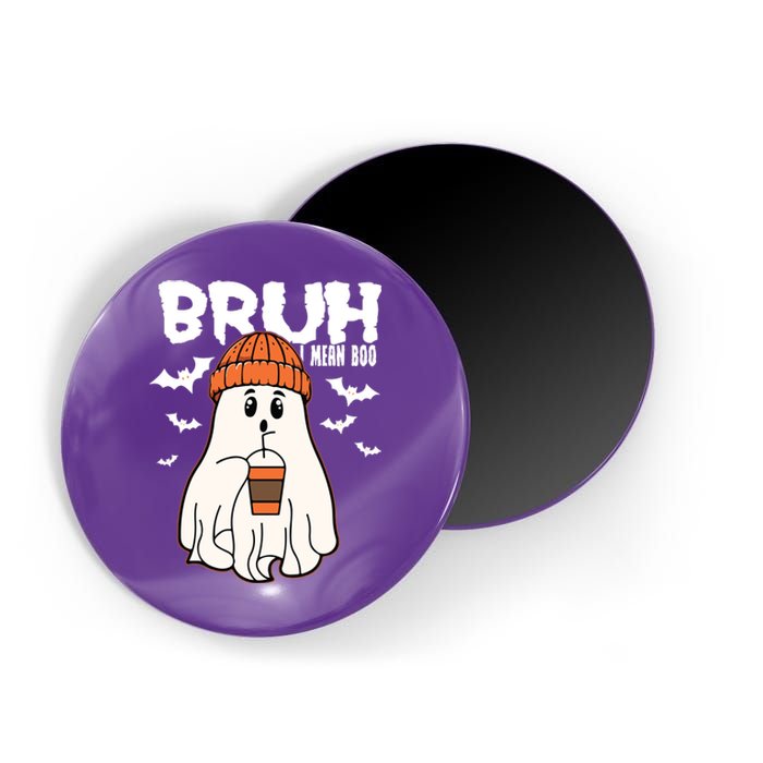 Funny Halloween Ghost Bruh I Mean Boo Magnet