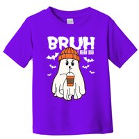 Funny Halloween Ghost Bruh I Mean Boo Toddler T-Shirt