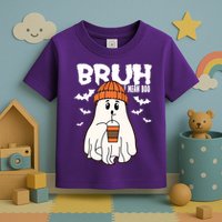 Funny Halloween Ghost Bruh I Mean Boo Toddler T-Shirt