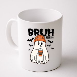 Funny Halloween Ghost Bruh I Mean Boo Coffee Mug