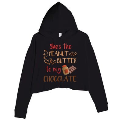 For Her Gift Crop Fleece Hoodie