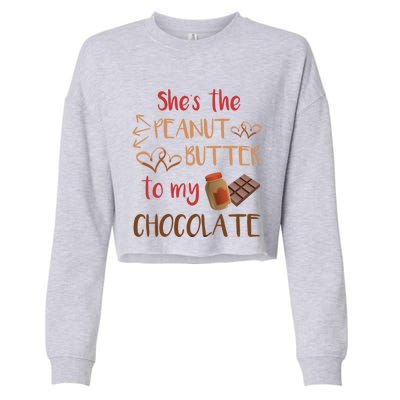 For Her Gift Cropped Pullover Crew