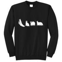 Funny Halloween Ghost Cats Sweatshirt