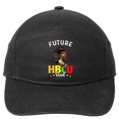 Future HBCU Grad Graduation HBCU Future College Student 7-Panel Snapback Hat