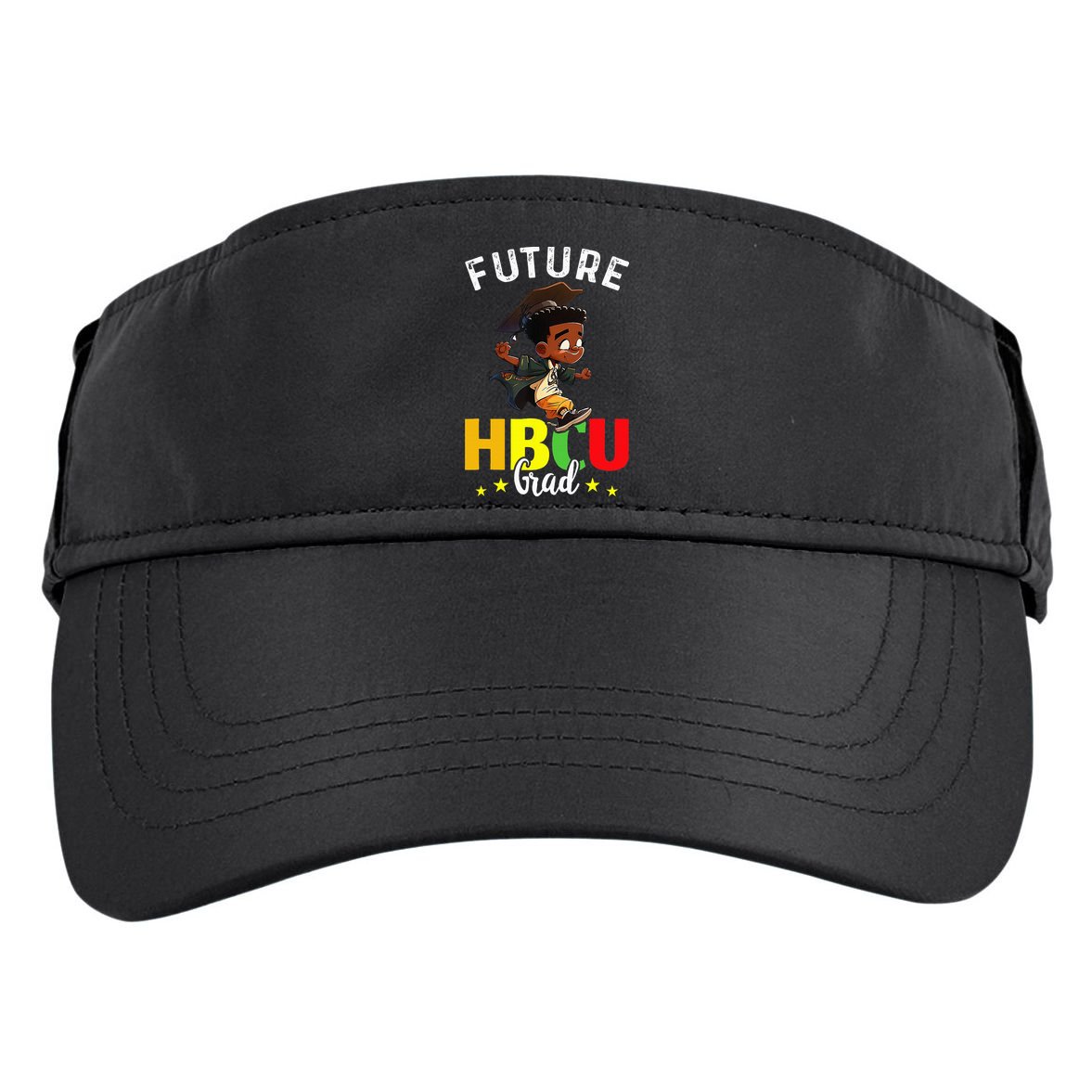 Future HBCU Grad Graduation HBCU Future College Student Adult Drive Performance Visor