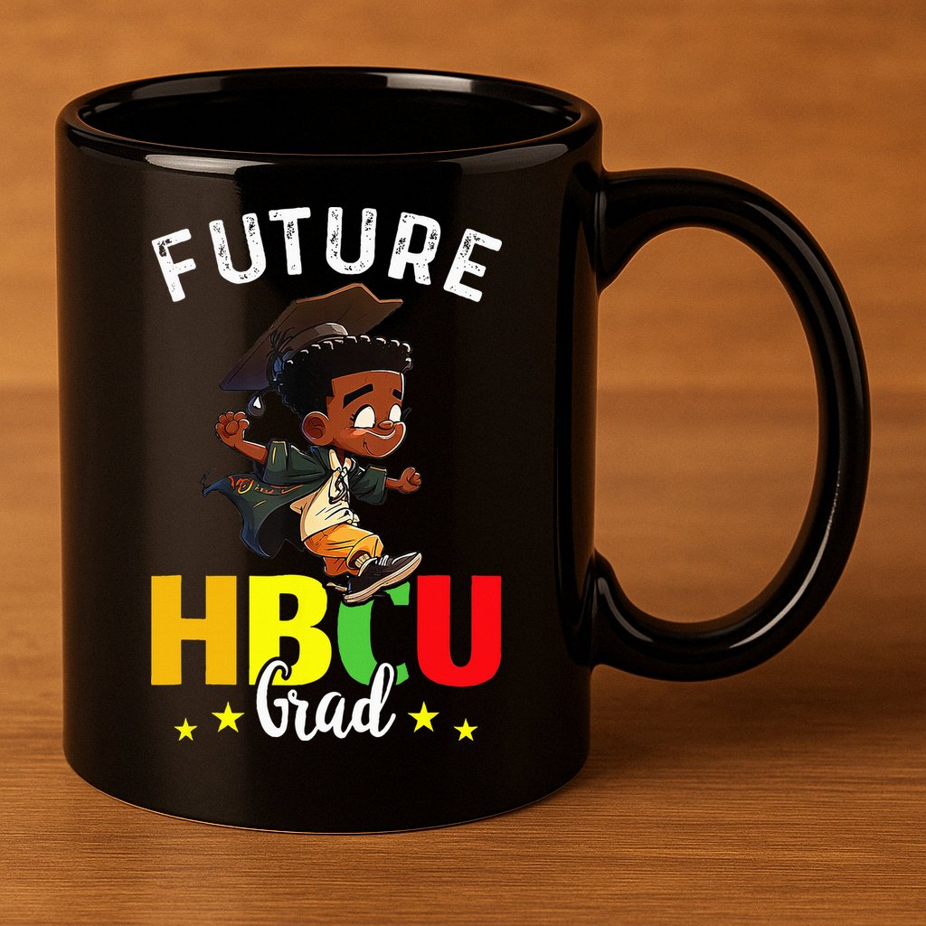 Future HBCU Grad Graduation HBCU Future College Student 11oz C Handle Ceramic Mug