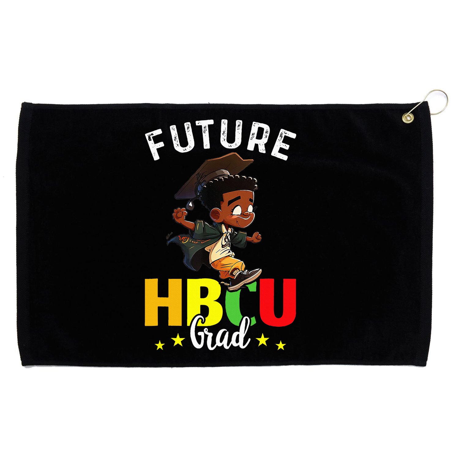 Future HBCU Grad Graduation HBCU Future College Student Grommeted Golf Towel