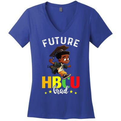 Future HBCU Grad Graduation HBCU Future College Student Women's V-Neck T-Shirt
