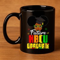 Future HBCU Grad Graduation Historically Black College 11oz C Handle Ceramic Mug