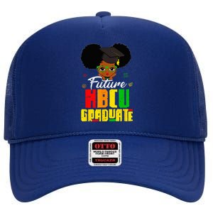 Future HBCU Grad Graduation Historically Black College High Crown Mesh Back Trucker Hat