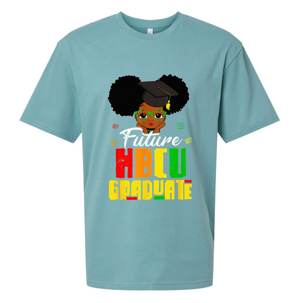 Future HBCU Grad Graduation Historically Black College Sueded Cloud Jersey T-Shirt