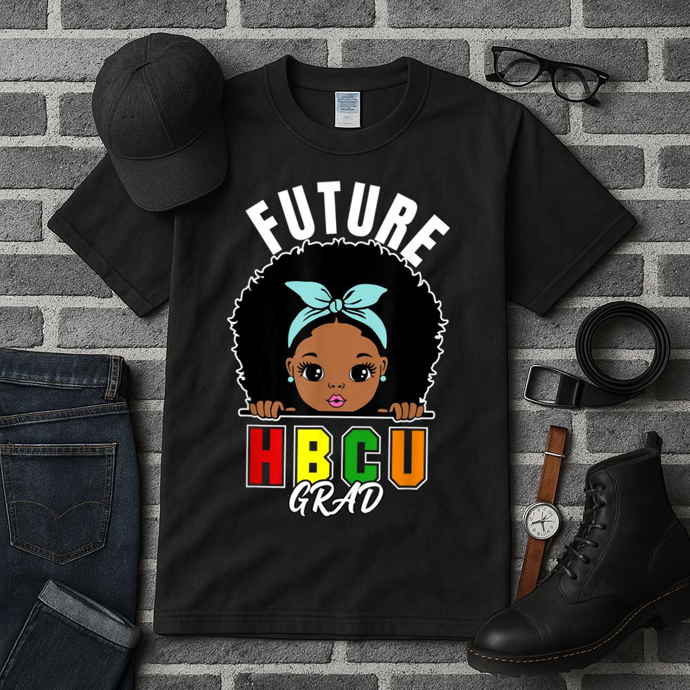 Future HBCU Grad Girl Graduation Historically Black College Tall T-Shirt