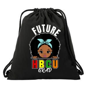 Future HBCU Grad Girl Graduation Historically Black College Drawstring Bag