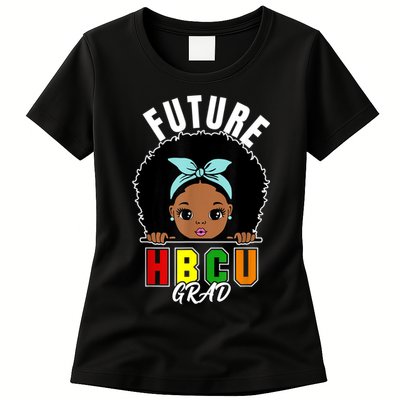 Future HBCU Grad Girl Graduation Historically Black College Womens T-Shirt