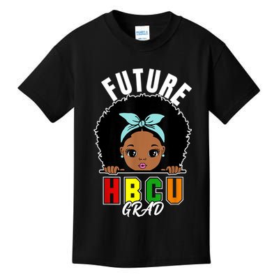 Future HBCU Grad Girl Graduation Historically Black College Kids T-Shirt