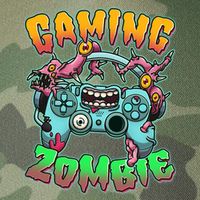 Funny Halloween Gaming Zombie Game Controller Legacy Tie Dye Trucker Hat