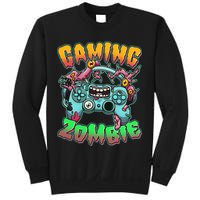 Funny Halloween Gaming Zombie Game Controller Sweatshirt