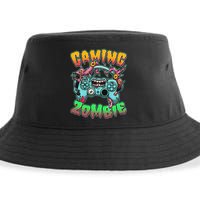Funny Halloween Gaming Zombie Game Controller Sustainable Bucket Hat