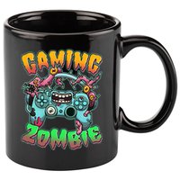 Funny Halloween Gaming Zombie Game Controller 11oz C Handle Ceramic Mug