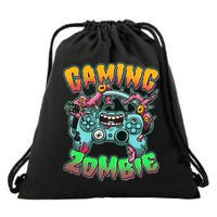 Funny Halloween Gaming Zombie Game Controller Drawstring Bag