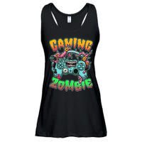 Funny Halloween Gaming Zombie Game Controller Ladies Essential Flowy Tank