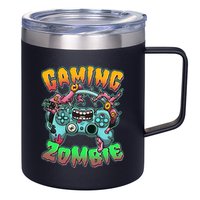 Funny Halloween Gaming Zombie Game Controller 12oz Stainless Steel Coffee Mug