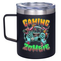 Funny Halloween Gaming Zombie Game Controller 12oz Stainless Steel Coffee Mug
