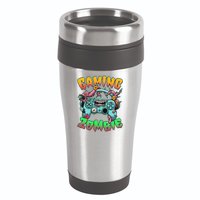 Funny Halloween Gaming Zombie Game Controller 16oz Travel Tumbler