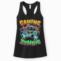 Funny Halloween Gaming Zombie Game Controller Womens Tank Top