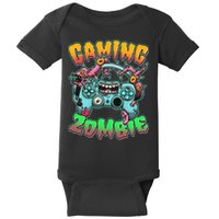 Funny Halloween Gaming Zombie Game Controller Baby Bodysuit
