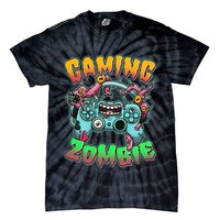 Funny Halloween Gaming Zombie Game Controller Tie-Dye T-Shirt