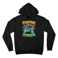 Funny Halloween Gaming Zombie Game Controller Tall Hoodie