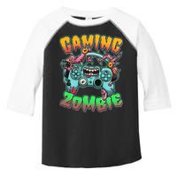 Funny Halloween Gaming Zombie Game Controller Toddler Fine Jersey T-Shirt