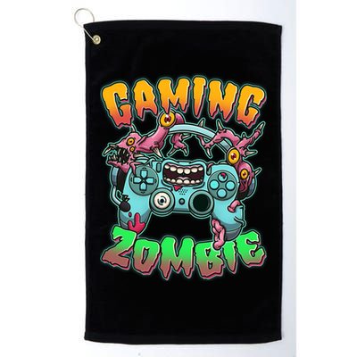 Funny Halloween Gaming Zombie Game Controller Golf Towel