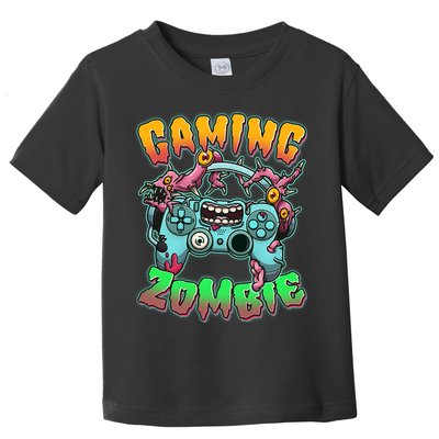 Funny Halloween Gaming Zombie Game Controller Toddler T-Shirt