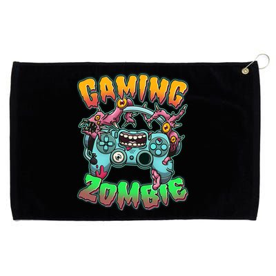 Funny Halloween Gaming Zombie Game Controller Grommeted Golf Towel