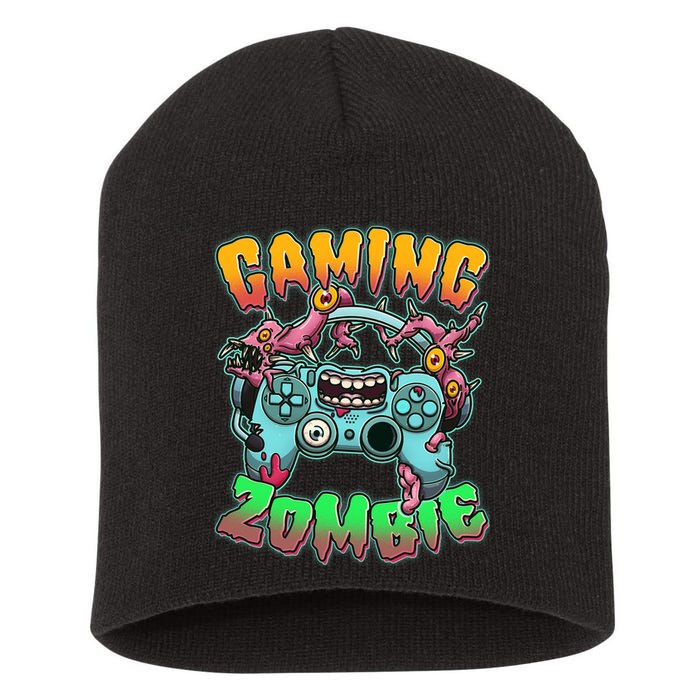 Funny Halloween Gaming Zombie Game Controller Short Acrylic Beanie