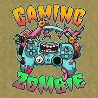 Funny Halloween Gaming Zombie Game Controller Garment-Dyed Women's Muscle Tee