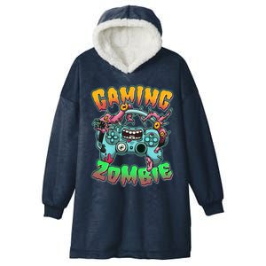 Funny Halloween Gaming Zombie Game Controller Hooded Wearable Blanket