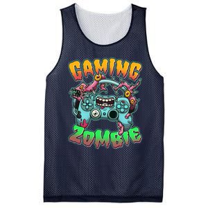 Funny Halloween Gaming Zombie Game Controller Mesh Reversible Basketball Jersey Tank