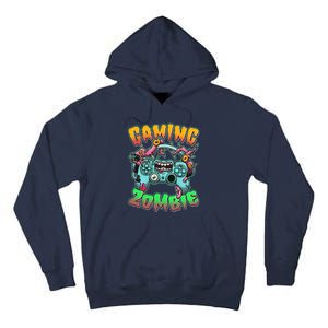 Funny Halloween Gaming Zombie Game Controller Tall Hoodie