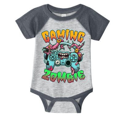 Funny Halloween Gaming Zombie Game Controller Infant Baby Jersey Bodysuit