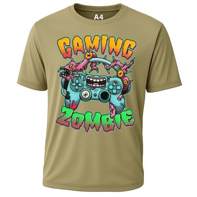 Funny Halloween Gaming Zombie Game Controller Performance Shirt
