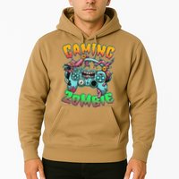 Funny Halloween Gaming Zombie Game Controller Hoodie